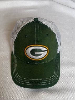 New Era Green Bay Packers NFL Women 9TWENTY Hat Green White mesh